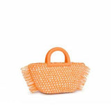 Bolso Capazo TOUS Dora rafia Naranja Claro 2002103209