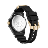 Reloj de Cuarzo Philipp Plein The Skull Ecoceramic, Negro, 44 mm, PWUBA0223