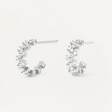 Pendientes de plata Little Crown PdePaola AR02-578-U
