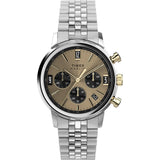 Reloj de pulsera de acero inoxidable TIMEX Marlin® Cronógrafo Taquimetro 40mm TW2W60100