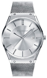 Reloj Viceroy 42243-17 analógico para hombre con movimiento de cuarzo, correa milanesa