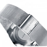 Reloj Viceroy 42243-17 analógico para hombre con movimiento de cuarzo, correa milanesa