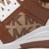 Deportiva Michael Kors Georgie 43T2GEFS3Y BEIGE/EBONY