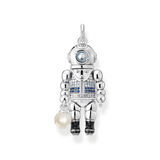 Colgante Thomas Sabo buceador con perla y piedras azul PE933-516-7