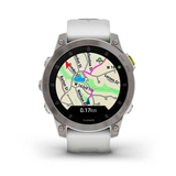 Reloj Garmin Epix Gen 2 Zafiro Titanio Blanco 47mm 010-02582-21