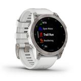 Reloj Garmin Epix Gen 2 Zafiro Titanio Blanco 47mm 010-02582-21