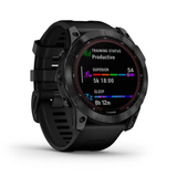 Reloj Garmin Fénix 7X Zafiro Solar Titanio DLC 51mm 010-02541-23