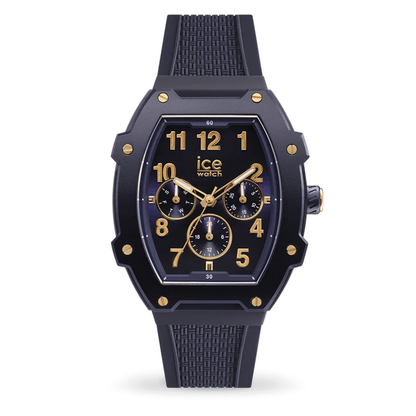 Reloj Ice Watch de cuarzo de resina y aluminio con correa de silicona azul 023314