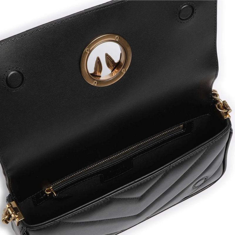 Bolso PINKO Love Click Baguettte Mini Sheep Nappa 100068 A136