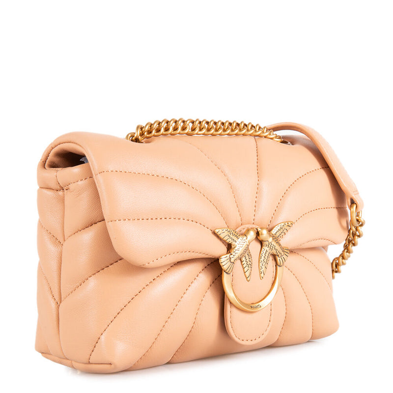 Love Puff Mini Bolso de hombro cuero de oveja 100039 A1EX