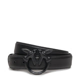 Cinturón Pinko con hebilla Love Birds en tono color negro 100125 A1K2 Z99B