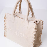 Bolso beige BEACH SHOPPING PINKO 100782 A1WQ