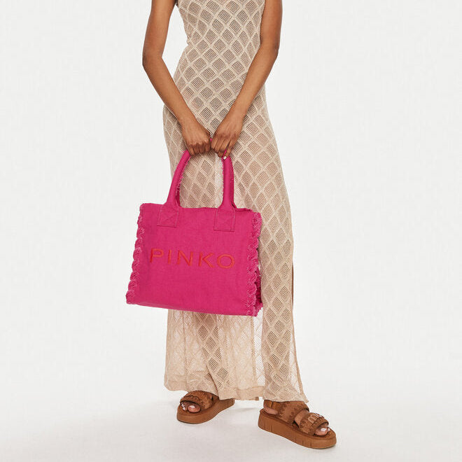 Bolso beige BEACH SHOPPING PINKO 100782 A1WQ