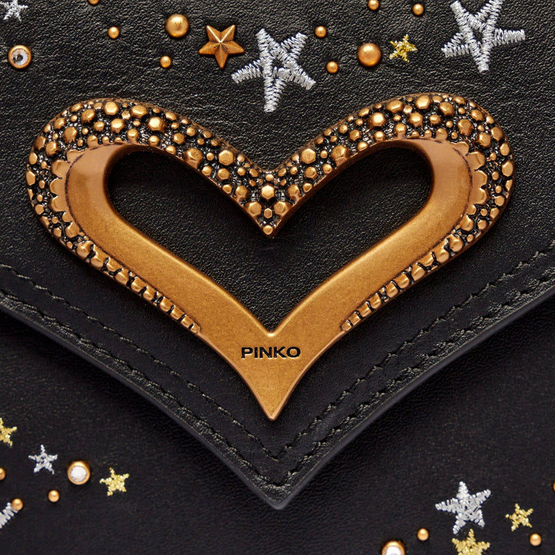 Bolso de mano de piel Pinko 103763 A1YW