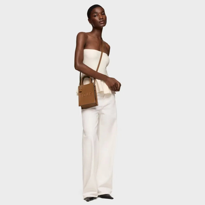 Bolso TOUS mini pop tous 2002105944 camel