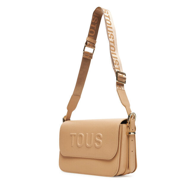 Bolso bandolera mediana arena TOUS Brenda 2002106544
