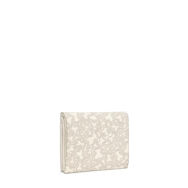 Cartera TOUS Kaos Mini Lines Beige Pequeña 2002183601