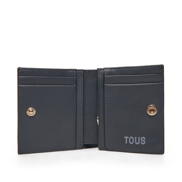 Cartera Tous pequeña gris oscuro Kaos Mini Lines 2002183648