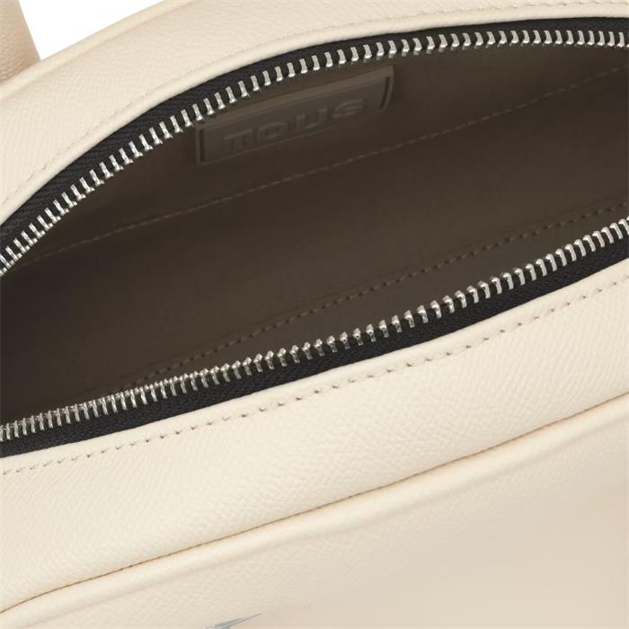 Bolso Bowling TOUS Poppy Beige Mediano 2002202101