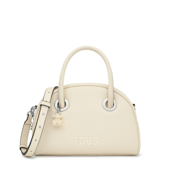 Bolso Bowling TOUS Poppy Beige Mediano 2002202101