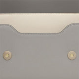 Bolso Bandolera TOUS Audree Saffiano Beige y Gris Mediana 2002202601