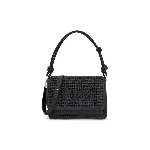 Bolso Bandolera TOUS Audree Rafia negro Mediano 2002202851