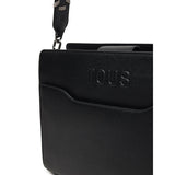 Bolso Tous Shopper mediano negro Audree Saffiano 2002286352