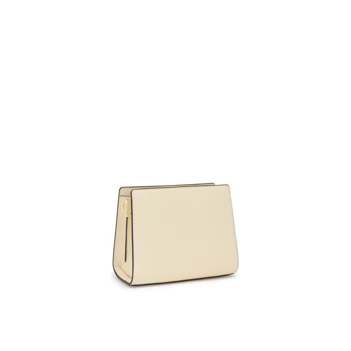 Bolso Shopper TOUS Audree Saffiano Beige Pequeño 2002287004