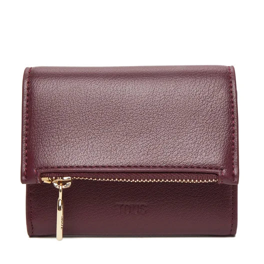 Pequeña cartera de mujer City 2002303021 Guinda/burdeos