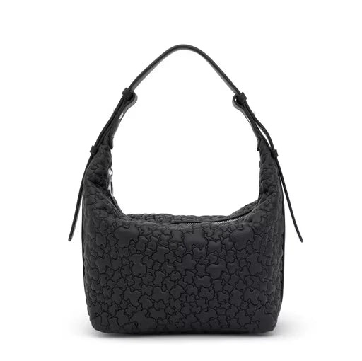 Bolso de hombro mediano negro TOUS Puffy bear 2002304951