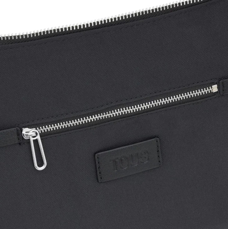 Bolso de hombro mediano negro TOUS Puffy bear 2002304951