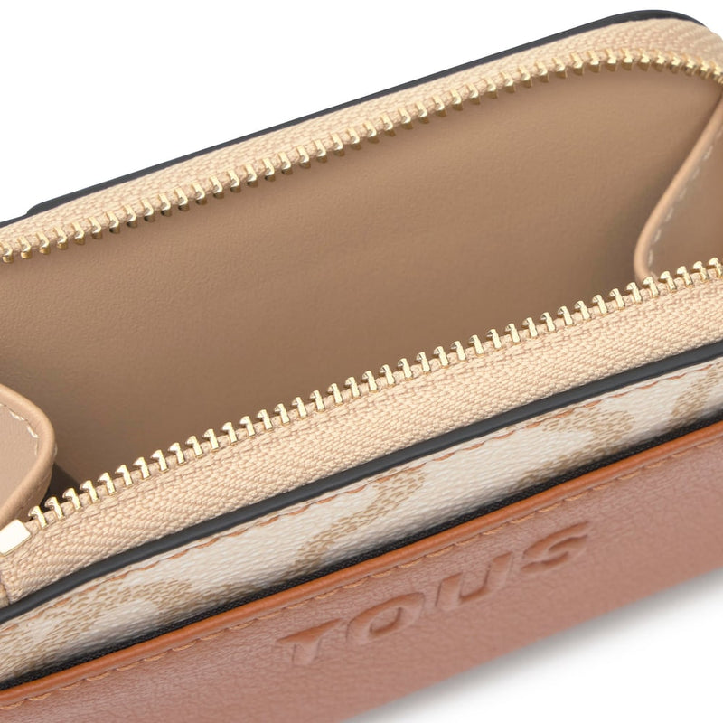 Monedero tarjetero camel Tous Kaos Icon 2002357443