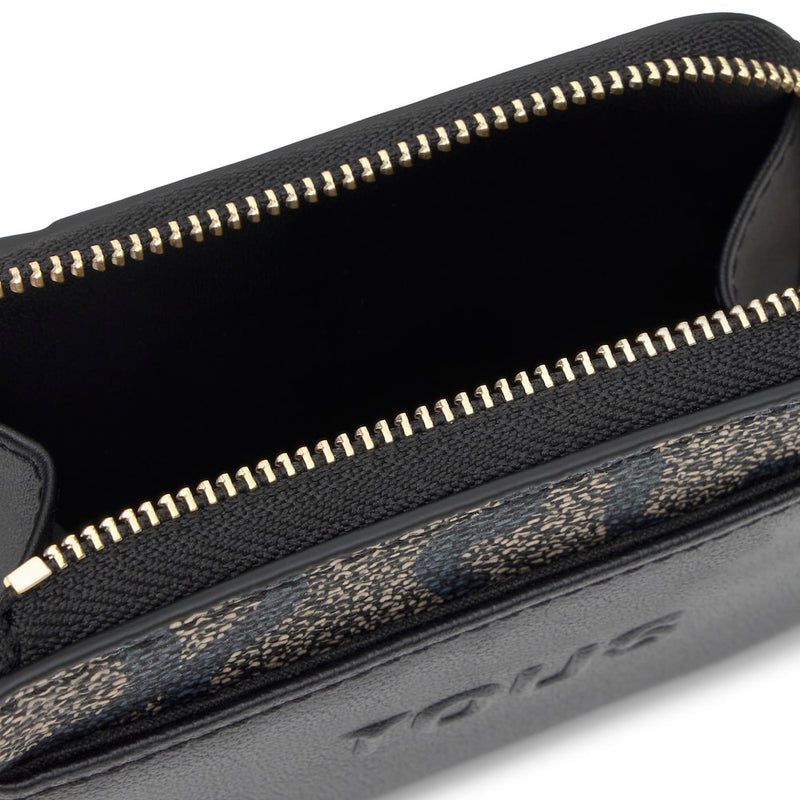 Monedero targetero de mujer Tous Kaos Icon mediano 2002357451