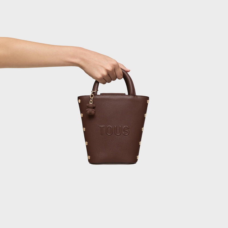 Mini bolso marrón TOUS Back to basics 2002358943