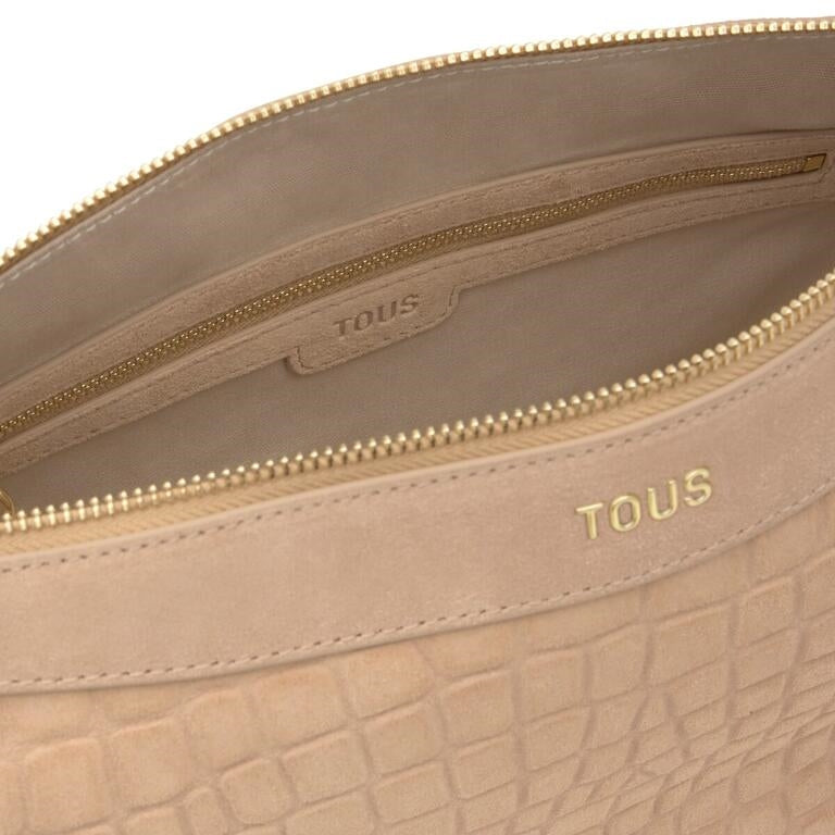 Bolso de hombro Tous para mujer de la colección T Halfmoon 2002359001