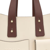 Bolso City TOUS Back To Basics Beige y Marrón Grande 2002373502