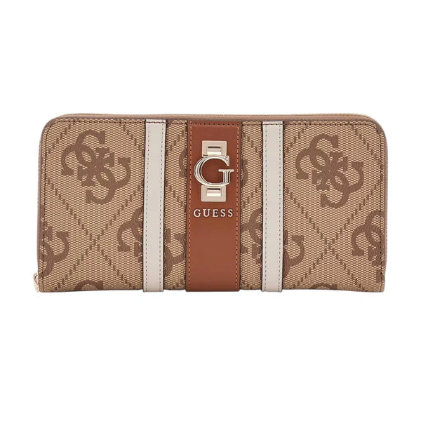 Cartera GUESS Erenia en piel sintética leche con logo 4G  SO7838146 LTL