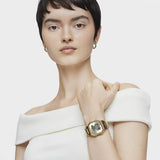 Reloj digital D-BEAR TOUS con brazalete de acero IPG dorado 3000131300