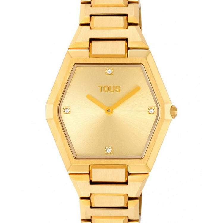Reloj TOUS Karat Dorado analógico Mujer 3000136500