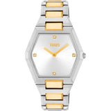 Reloj Tous analógico con brazalete de acero SS y acero IPG dorado Karat 3000136700