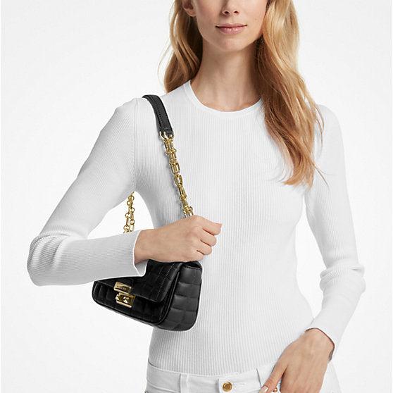 Bolso de hombro  MICHAEL KORS Tribeca pequeño de piel acolchada 30R4G2RL5L