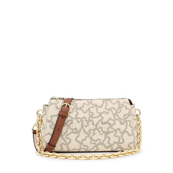 Bolso bandolera TOUS Kaos Icon Beige 395910533