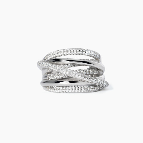 Anillo Mabina Kim trenzado 523151