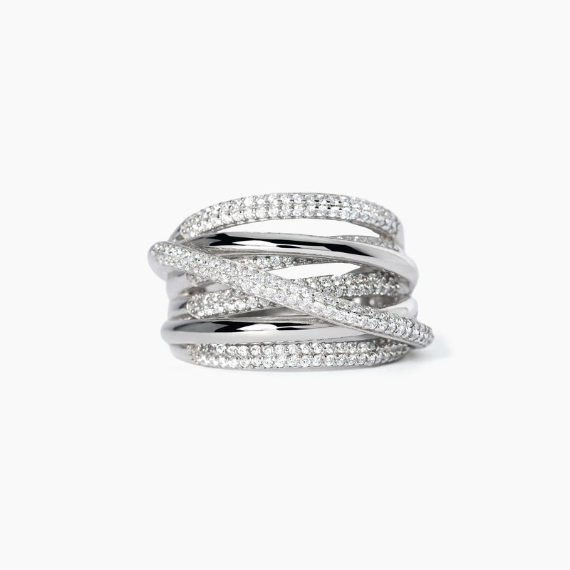 Anillo Mabina Kim trenzado 523151