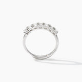 Anillo de la eternidad Mabina  con circonitas SETENTAS 523185
