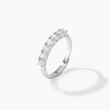 Anillo de la eternidad Mabina  con circonitas SETENTAS 523185