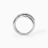 Anillo Mabina de bandas cruzadas TOUJOURS 523277-15