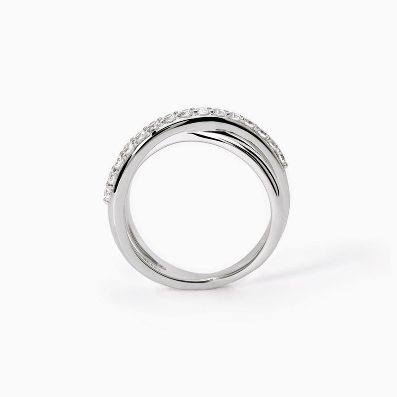 Anillo Mabina de bandas cruzadas TOUJOURS 523277-15