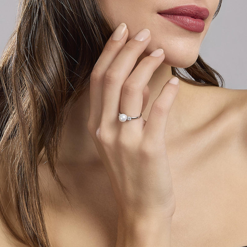 Anillo Mabina con perla MON CHÉRI 523283