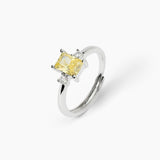 Anillo Mabina de Plata con Circonita de Limón LATIDO 523363